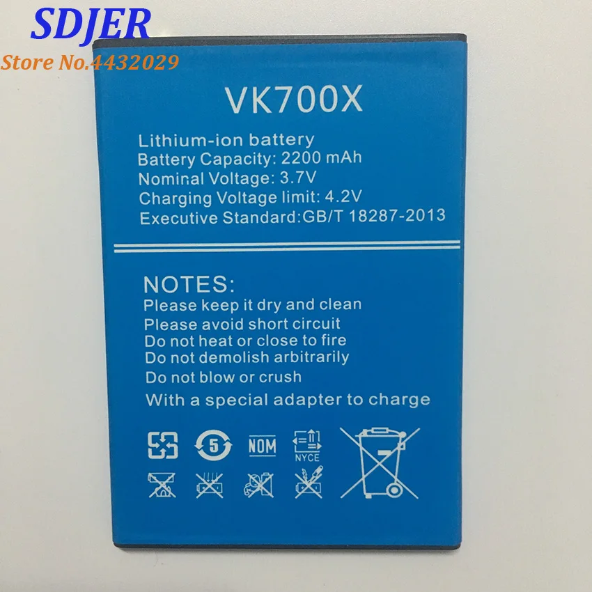 Оригинальный аккумулятор для смартфона Vkworld VK700X, 2200 мАч, литий-ионный аккумулятор для Vkworld VK 700X, стандартная батарея
Оригинальный аккумулятор для смартфона Vkworld VK700X, 2200 мАч, литий-ионный аккумулятор для Vkworld VK 700X, стандартная батарея