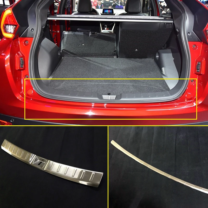 For Mitsubishi Eclipse Cross 2018 2019 2020 2021 Stainless Steel Rear Bumper Protector Sill Trunk Tread Plate Trim Car styling
For Mitsubishi Eclipse Cross 2018 2019 2020 2021 Stainless Steel Rear Bumper Protector Sill Trunk Tread Plate Trim Car styling