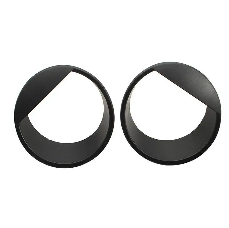 

2Pcs Black Bezels Front Head Light Angry Bird Style ABS Headlight Trim Shell Cover Fit For Wrangler Jk Car Styling