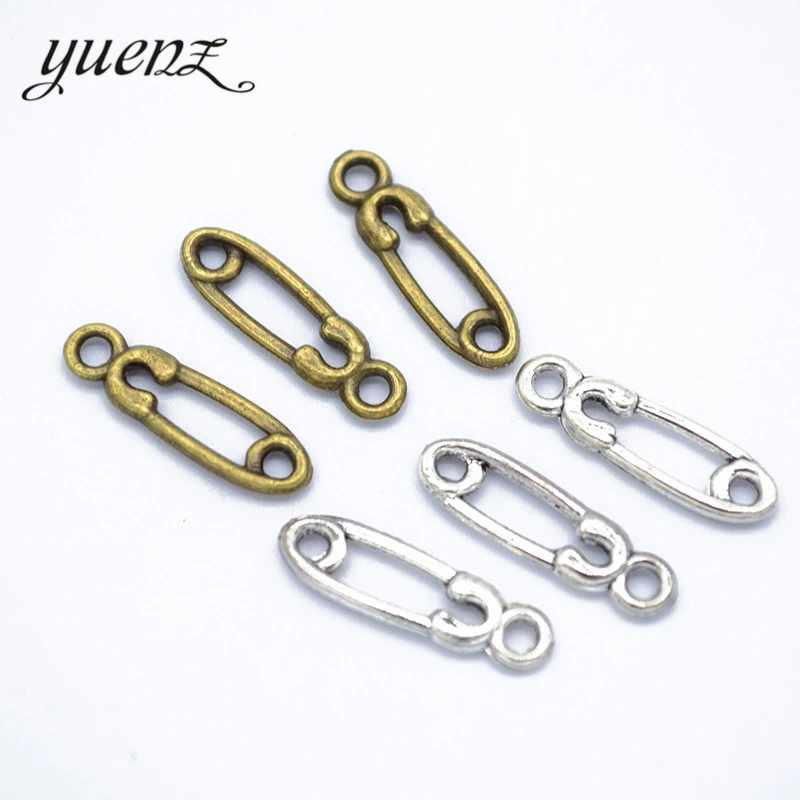 YuenZ 65pcs 3 colour Antique Silver color pin Charm fit for Bracelets Necklace DIY Metal Jewelry Making 17*5mm J358
YuenZ 65pcs 3 colour Antique Silver color pin Charm fit for Bracelets Necklace DIY Metal Jewelry Making 17*5mm J358