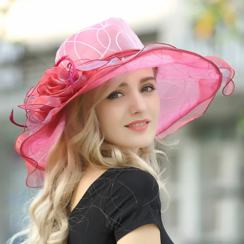Lady Sunscreen Hats Seaside Resort Cool Hat Female Wide Brim Sun Cap Fashion Flower Beach Hat Flower Sun Cap Adjust A58
Lady Sunscreen Hats Seaside Resort Cool Hat Female Wide Brim Sun Cap Fashion Flower Beach Hat Flower Sun Cap Adjust A58