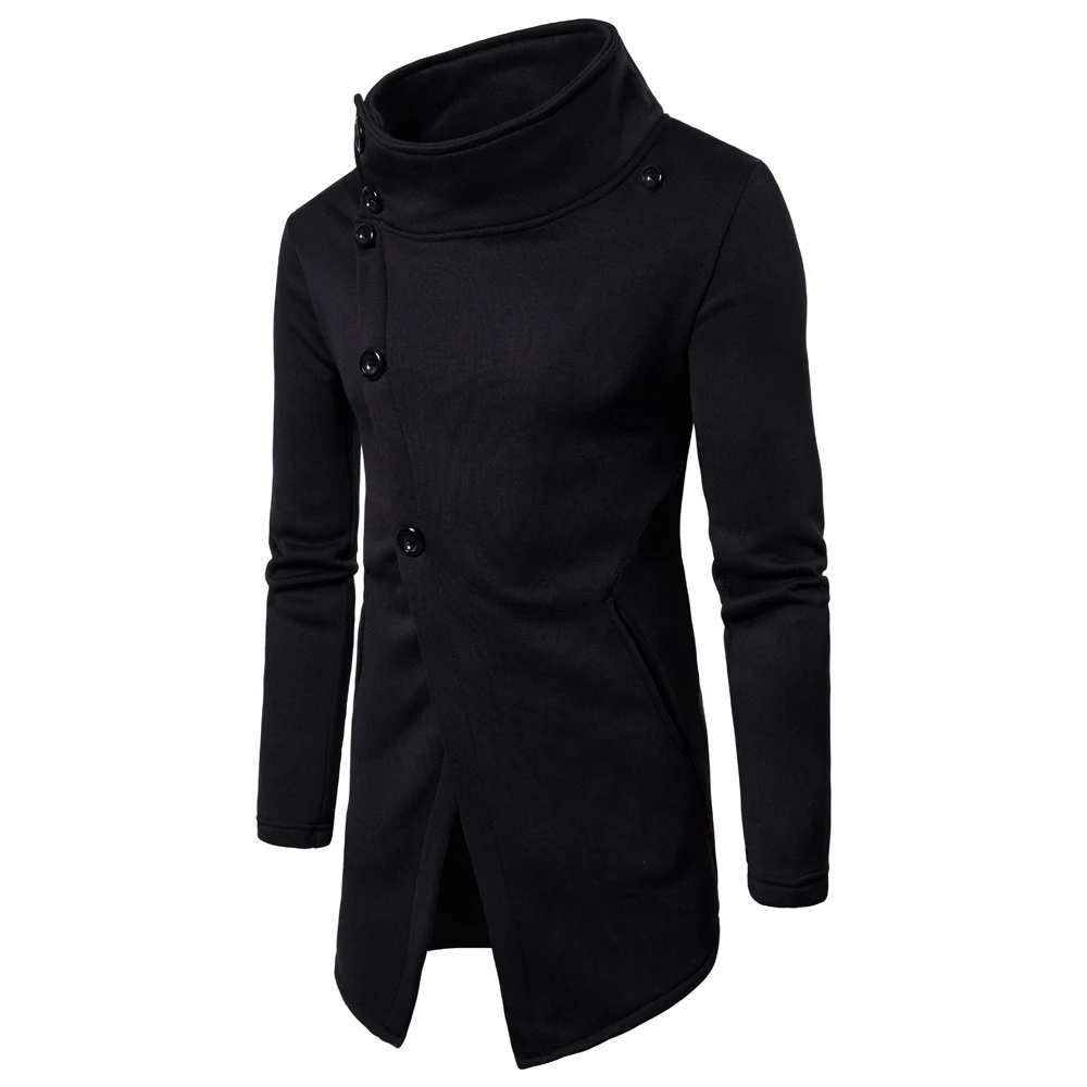 Hot Brand Mens Hoodies Sweatshirts Hip Hop Long Oblique Buttons Streetwear Sweatshirt Spring Autumn Men Coat Jacket
Hot Brand Mens Hoodies Sweatshirts Hip Hop Long Oblique Buttons Streetwear Sweatshirt Spring Autumn Men Coat Jacket