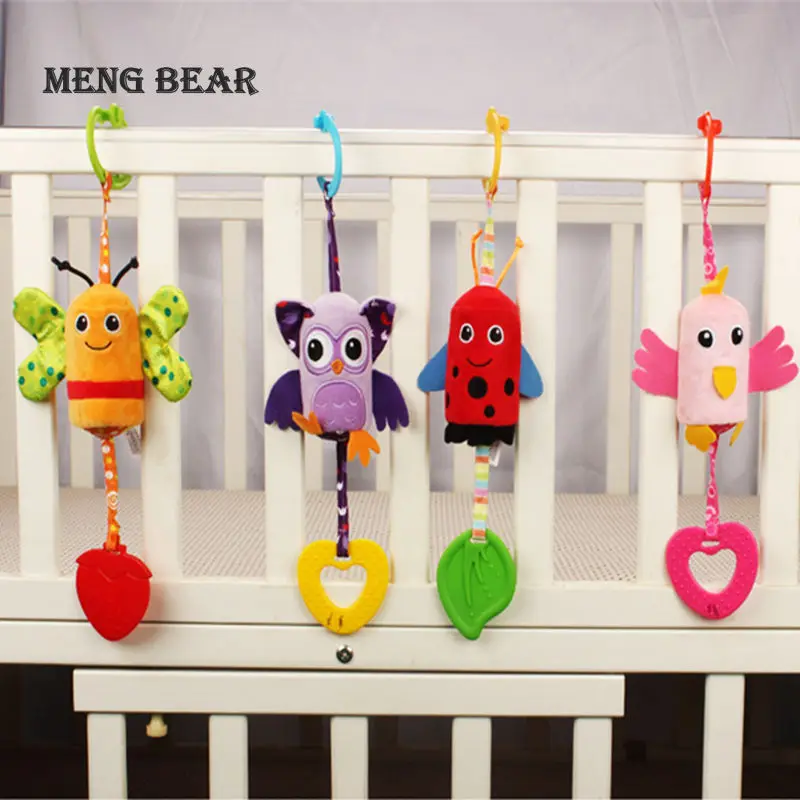 Meng Bear Infant Baby Toys Rattles Ring Bells Mobiles Cute Crib Bed Stroller Music Hanging Toy With Teethers
Meng Bear Infant Baby Toys Rattles Ring Bells Mobiles Cute Crib Bed Stroller Music Hanging Toy With Teethers