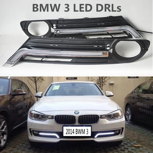 1 Set LED Daytime Running Light DRLs For BMW 3-series 2014 Cars, plug & play, no coding no wiring
1 Set LED Daytime Running Light DRLs For BMW 3-series 2014 Cars, plug & play, no coding no wiring