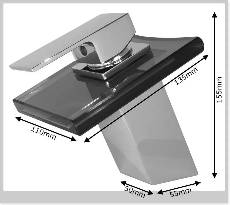 Bathroom Basin Faucets Chrome Solid Brass Water Tap 8217 Bath Sink Mixer Mixers & Taps emergi | Дом и сад