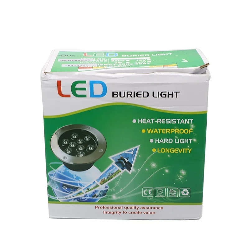 SZYOUMY LED Underground Light 12W DC 12V AC85-265V IP67 Buried Recessed Floor Ground Path Landscape Lamp
SZYOUMY LED Underground Light 12W DC 12V AC85-265V IP67 Buried Recessed Floor Ground Path Landscape Lamp