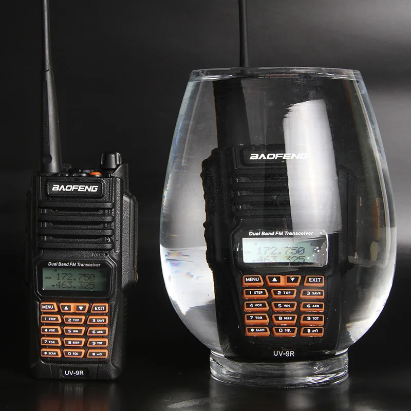 Baofeng UV-9R IP67 Waterproof Dual Band 136-174/400-520MHz Ham Radio BF-UV9R Baofeng 8W Walkie Talkie 10KM Range two way radio
Baofeng UV-9R IP67 Waterproof Dual Band 136-174/400-520MHz Ham Radio BF-UV9R Baofeng 8W Walkie Talkie 10KM Range two way radio