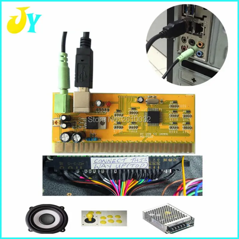 PC USB to JAMMA arcade converter Controller boards for MAME Multicade Keyboard Encoder, USB to Jamma, game controller
PC USB to JAMMA arcade converter Controller boards for MAME Multicade Keyboard Encoder, USB to Jamma, game controller