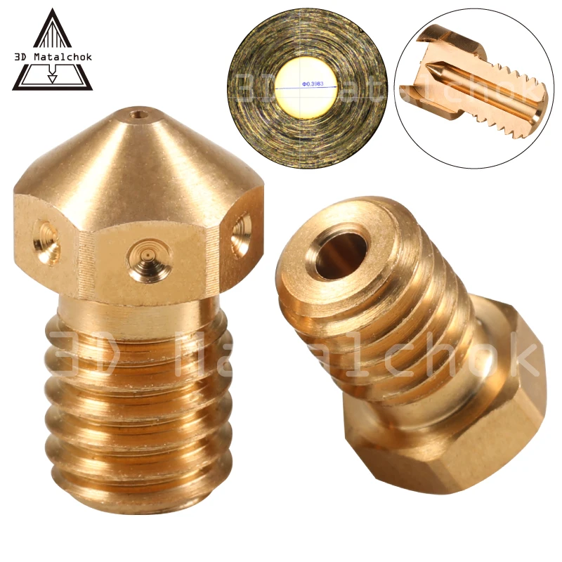 3D Matalchok High precision V6 Nozzle for 3D printer titan extruder J-Head&MK8 Prusa i3/creality cr-10/Anet A8 extrusion hotend
3D Matalchok High precision V6 Nozzle for 3D printer titan extruder J-Head&MK8 Prusa i3/creality cr-10/Anet A8 extrusion hotend