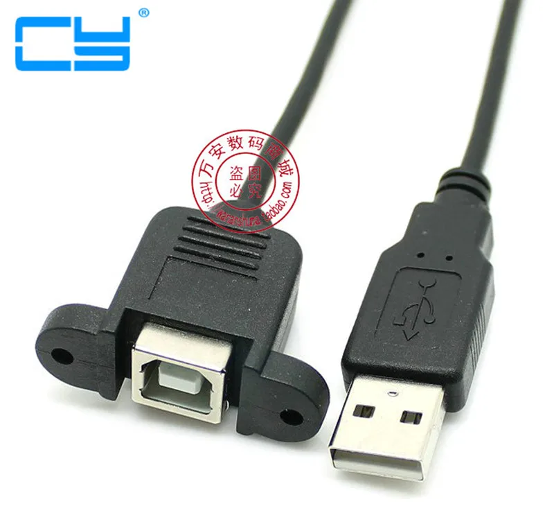 10 шт./лот USB 2,0 Тип A штекер-B гнездо (AM-BF) винтовой блокировочный кабель для компьютера принтера 30 см
10 шт./лот USB 2,0 Тип A штекер-B гнездо (AM-BF) винтовой блокировочный кабель для компьютера принтера 30 см