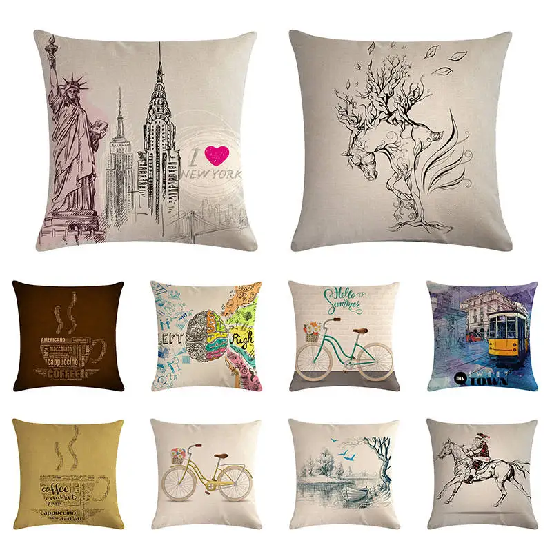 Coffee Cushion Cover Bike Pillow Case Man Cave Pillow Couch Vintage Decorations Dakimakura 45X45Cm Cotton Linen Painted ZY1099 
Coffee Cushion Cover Bike Pillow Case Man Cave Pillow Couch Vintage Decorations Dakimakura 45X45Cm Cotton Linen Painted ZY1099
