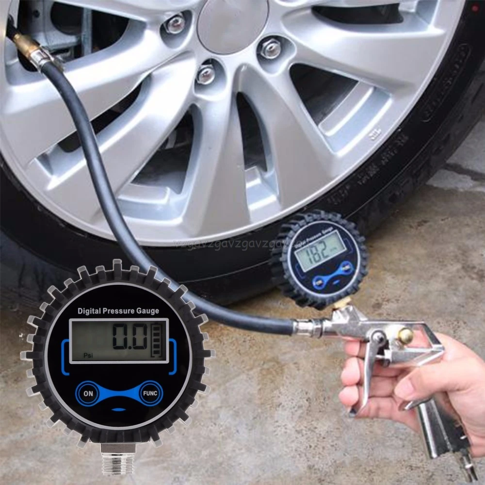 Digital Tire Pressure Gauge Car Truck Auto Motorcycle Tyre Air PSI Meter Pressure Monitor 0-230PSI 1/4" NPT O17 Dropship
Digital Tire Pressure Gauge Car Truck Auto Motorcycle Tyre Air PSI Meter Pressure Monitor 0-230PSI 1/4" NPT O17 Dropship