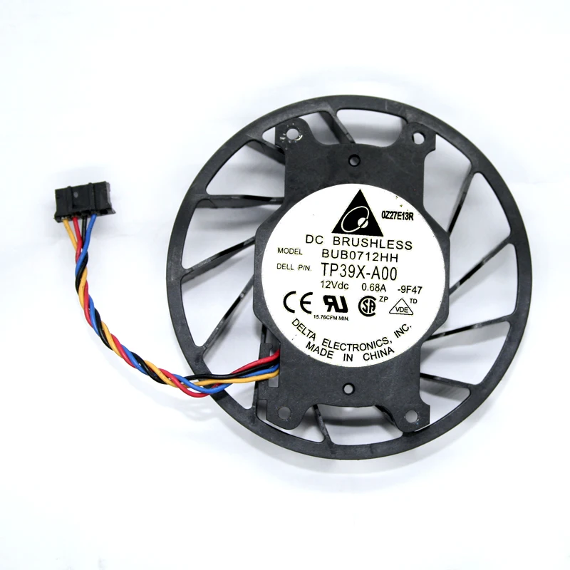 Delta TP39X A00 BUB0712HH USFF 780 0.68A DC 12V 4 строчный коммерческих настольных Процессор