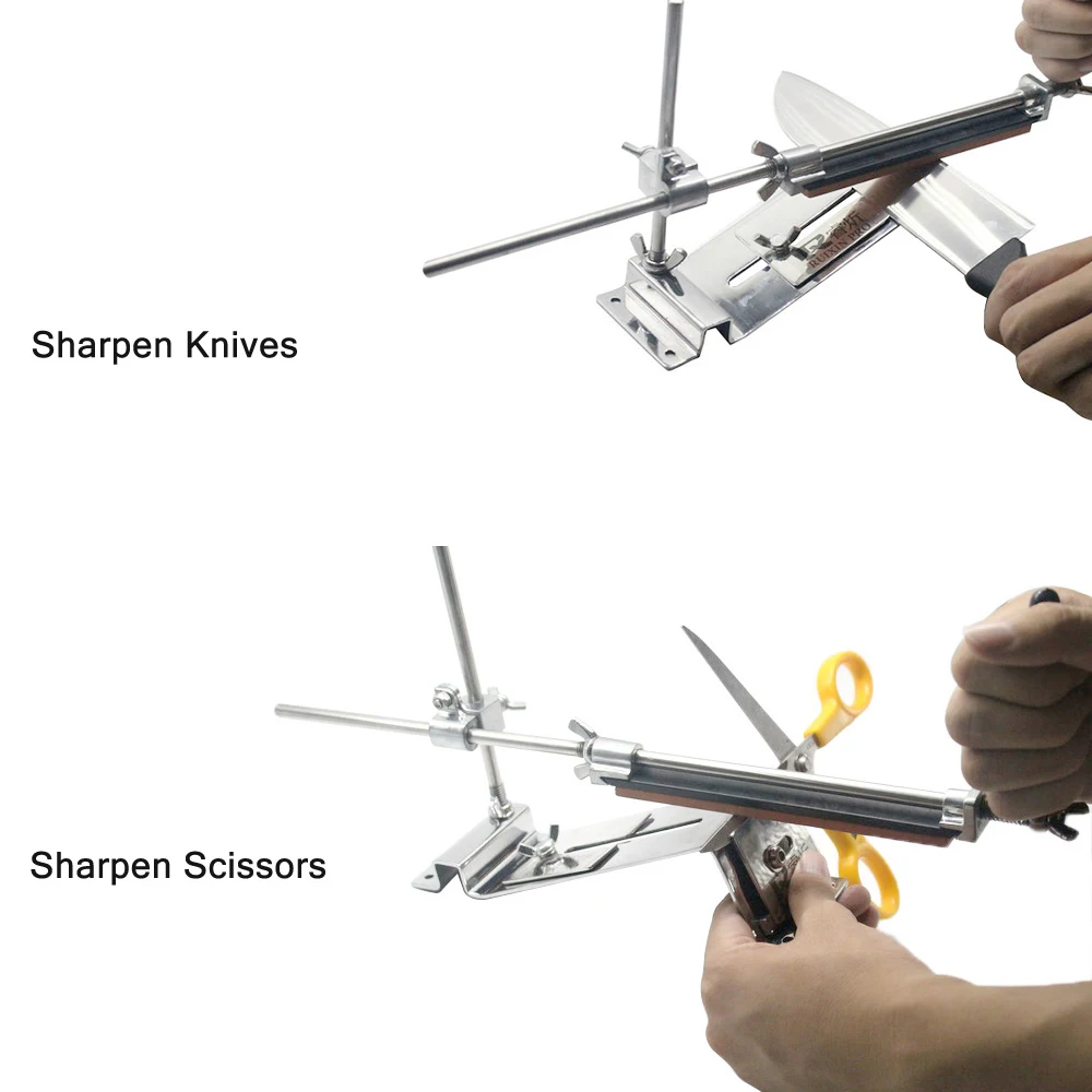 Upgraded Fixed-angle Knife Sharpener Kit Full Metal Stainless Steel Professional 4 Sharpening Stones
Upgraded Fixed-angle Knife Sharpener Kit Full Metal Stainless Steel Professional 4 Sharpening Stones
