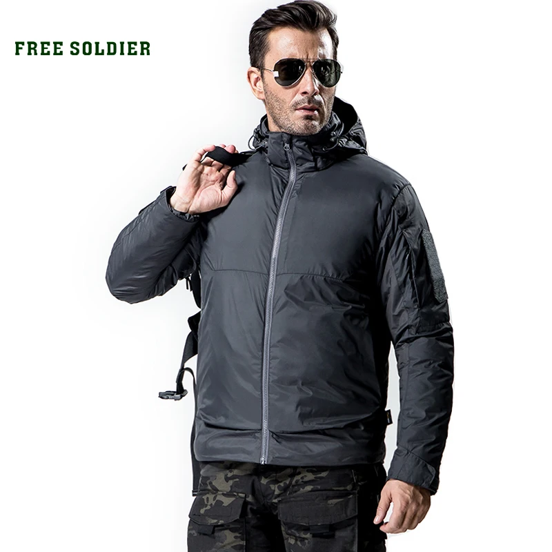 FREE SOLDIER Goose Down Jacket For Men Winter Camping Hiking Outdoor Sports Warm Coat Hooded Jacket 80% White Goose Down
FREE SOLDIER Goose Down Jacket For Men Winter Camping Hiking Outdoor Sports Warm Coat Hooded Jacket 80% White Goose Down