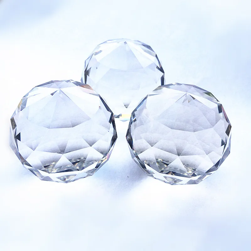 50mm Gorgeous Multi-Faceted Crystal Flat Balls Natural Stone Suncatcher For Display Window & Wedding Party Decoration
50mm Gorgeous Multi-Faceted Crystal Flat Balls Natural Stone Suncatcher For Display Window & Wedding Party Decoration
