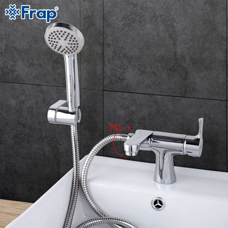 Frap 1 set Classic Style bathroom Basin Faucet with Hand Shower Cold and Hot Water Mixer bathtub faucets 75 Degree Switch F1252
Frap 1 set Classic Style bathroom Basin Faucet with Hand Shower Cold and Hot Water Mixer bathtub faucets 75 Degree Switch F1252