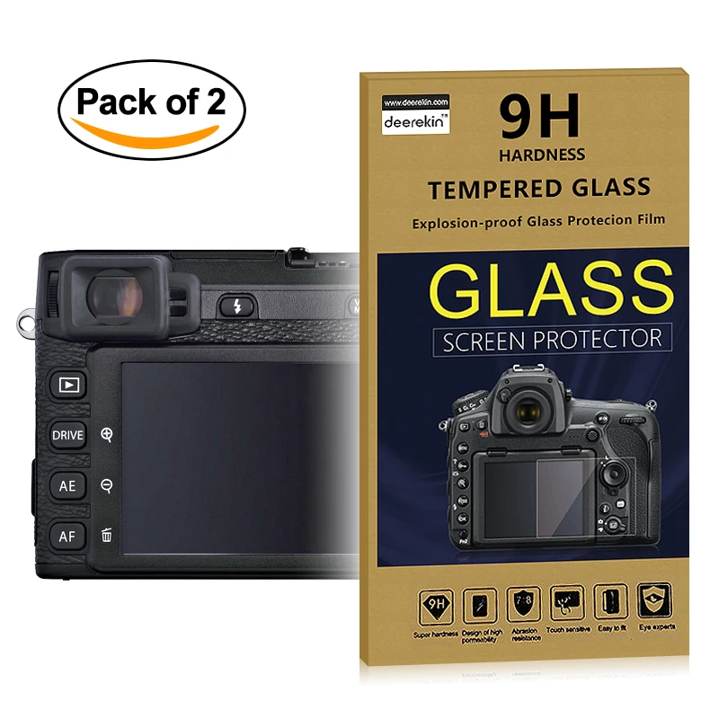 2x Self-Adhesive 0.25mm Glass LCD Screen Protector w/ Top LCD Film for Fujifilm X-H1 XH1 X H1 X-H2s XH2S XH2 Digital Camera
2x Self-Adhesive 0.25mm Glass LCD Screen Protector w/ Top LCD Film for Fujifilm X-H1 XH1 X H1 X-H2s XH2S XH2 Digital Camera