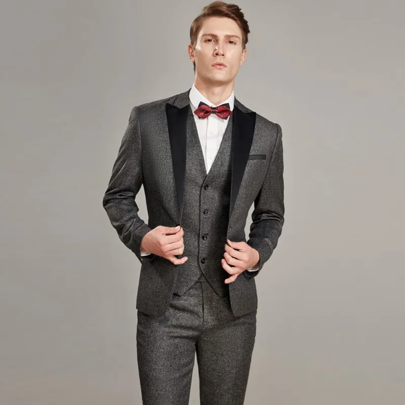 (Jacket+Vest+Pants)2018 Men causal high quality classic suits Men's Slim Fit business wedding Suit Full dress size M-3XL 4XL
(Jacket+Vest+Pants)2018 Men causal high quality classic suits Men's Slim Fit business wedding Suit Full dress size M-3XL 4XL