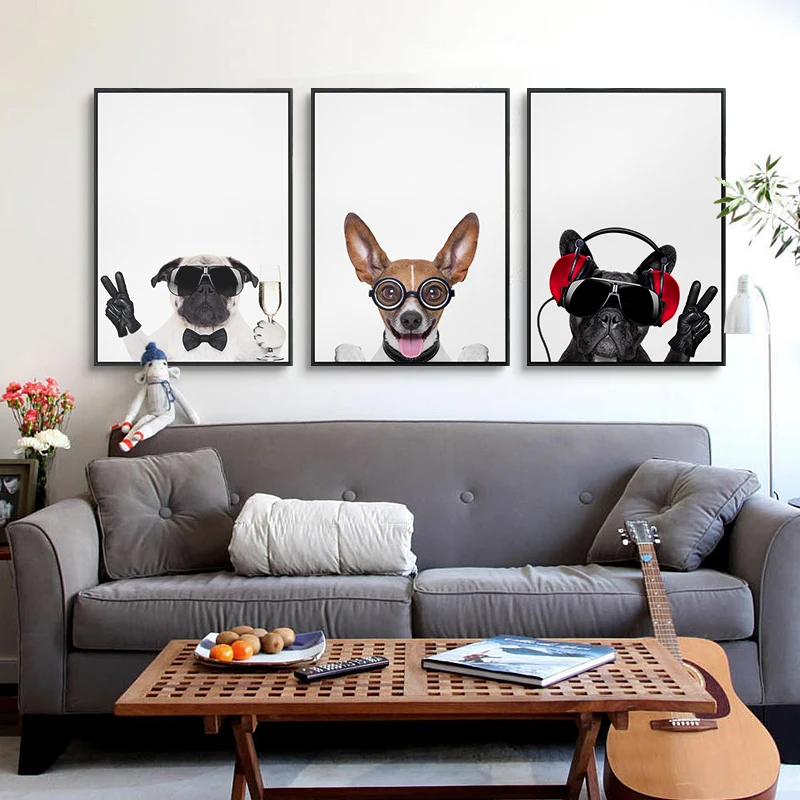 modern amazing dogs Canvas Painting doggy wall Posters Prints Wall Art Picture for Bar Decor
modern amazing dogs Canvas Painting doggy wall Posters Prints Wall Art Picture for Bar Decor