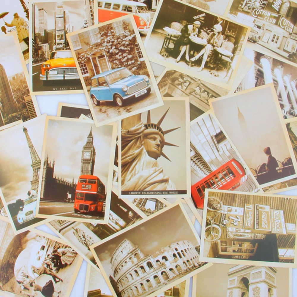 Famous Bookmarks Europe Building Vintage Style Postcard Cartoon PostCard Poster Drawing Greeting Postcards Set Gift
Famous Bookmarks Europe Building Vintage Style Postcard Cartoon PostCard Poster Drawing Greeting Postcards Set Gift