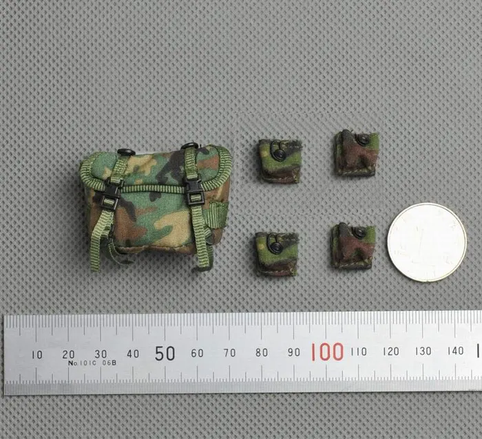 1/6 US Army's Jungle Green Bags Set Equipment Accessories for 12''action Figures
1/6 US Army's Jungle Green Bags Set Equipment Accessories for 12''action Figures