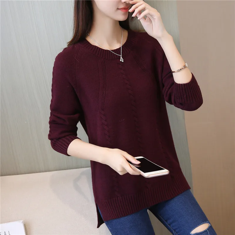Women Pullover Sweater 2020 Winter New Brand Fashion Warm Pullovers High Quality Candy Colors pull femme Comfort Soft Wool WU48
Women Pullover Sweater 2020 Winter New Brand Fashion Warm Pullovers High Quality Candy Colors pull femme Comfort Soft Wool WU48