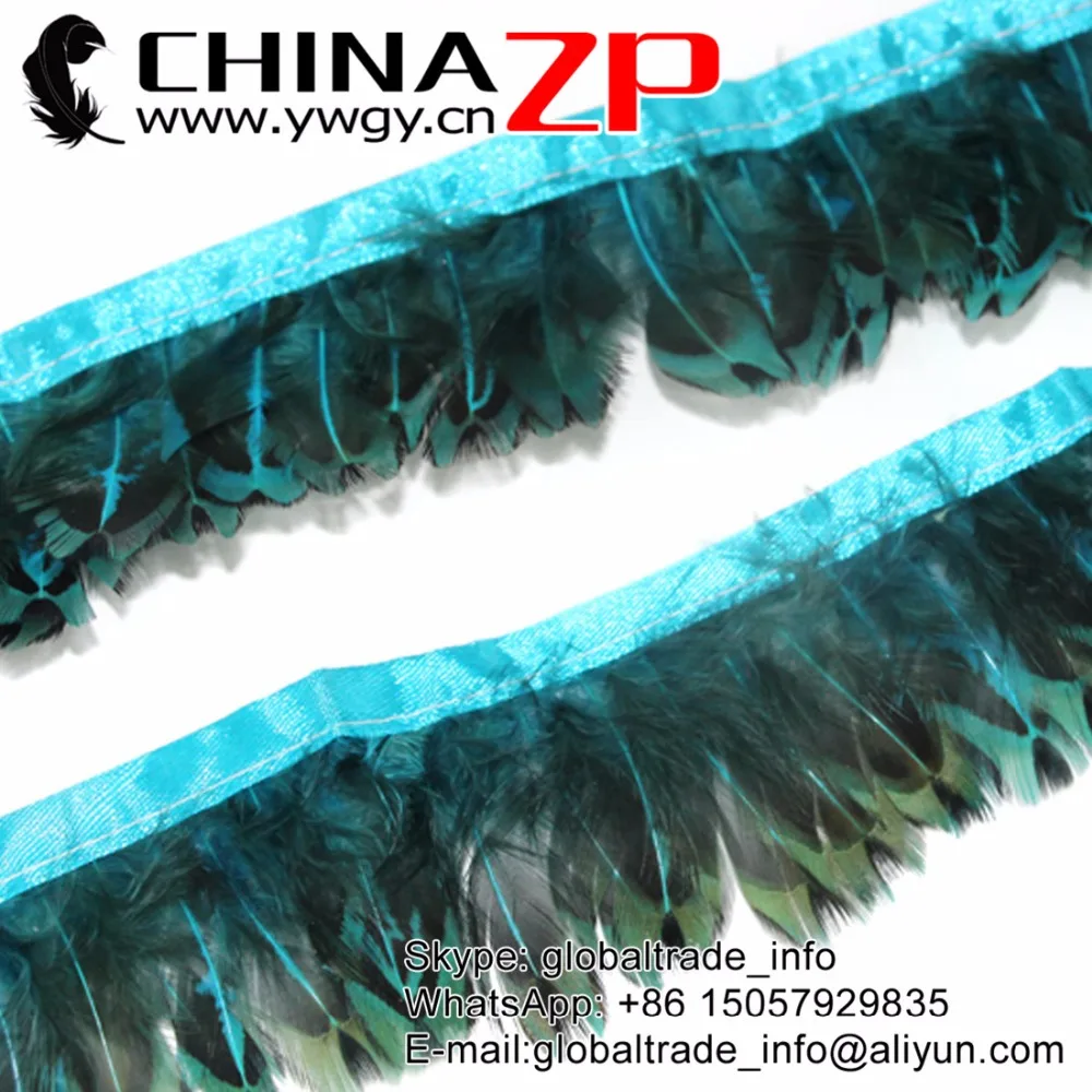 Exporting from Factory www.ywgy.cn Wholesale 10yards/lot Turquoise Heart RIngneck Pheasant Plumage Feather Trim
Exporting from Factory www.ywgy.cn Wholesale 10yards/lot Turquoise Heart RIngneck Pheasant Plumage Feather Trim