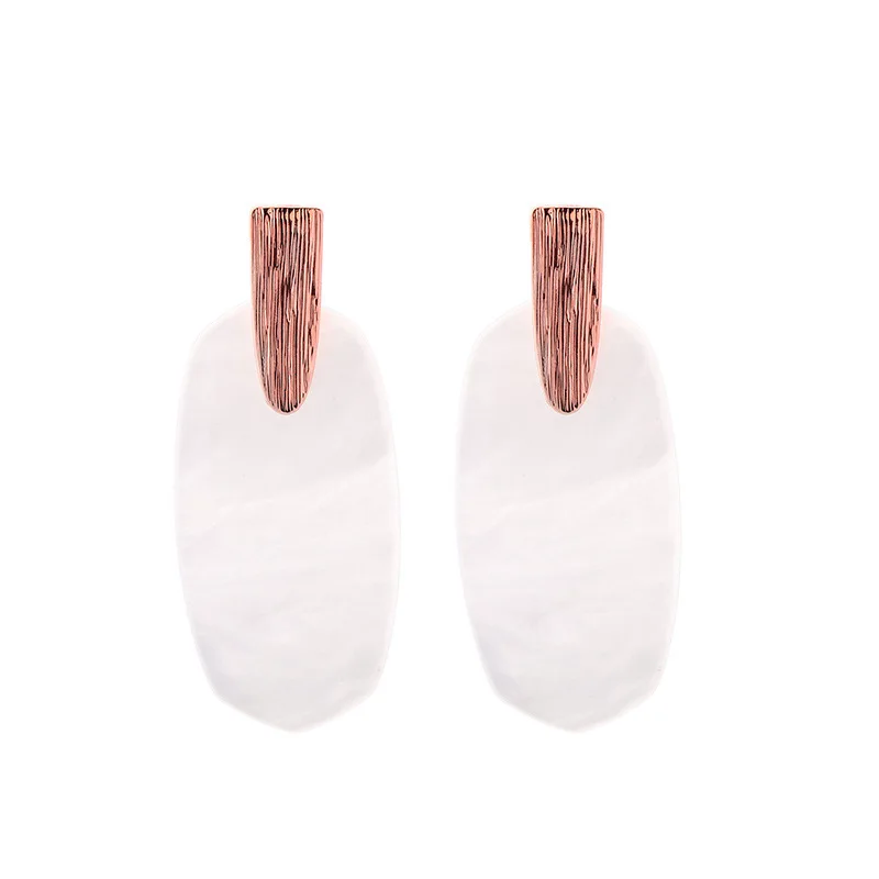 New Fashion Brand Design Resin Acrylic Acetate Oval Dangle Drop Earrings for Women Arrowhead Drop Earrings Mom Gift
New Fashion Brand Design Resin Acrylic Acetate Oval Dangle Drop Earrings for Women Arrowhead Drop Earrings Mom Gift