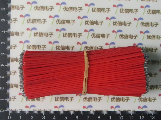 Free shipping 500pcs 24AWG / 10CM / Red / electronic wire / cable / double tinned
Free shipping 500pcs 24AWG / 10CM / Red / electronic wire / cable / double tinned