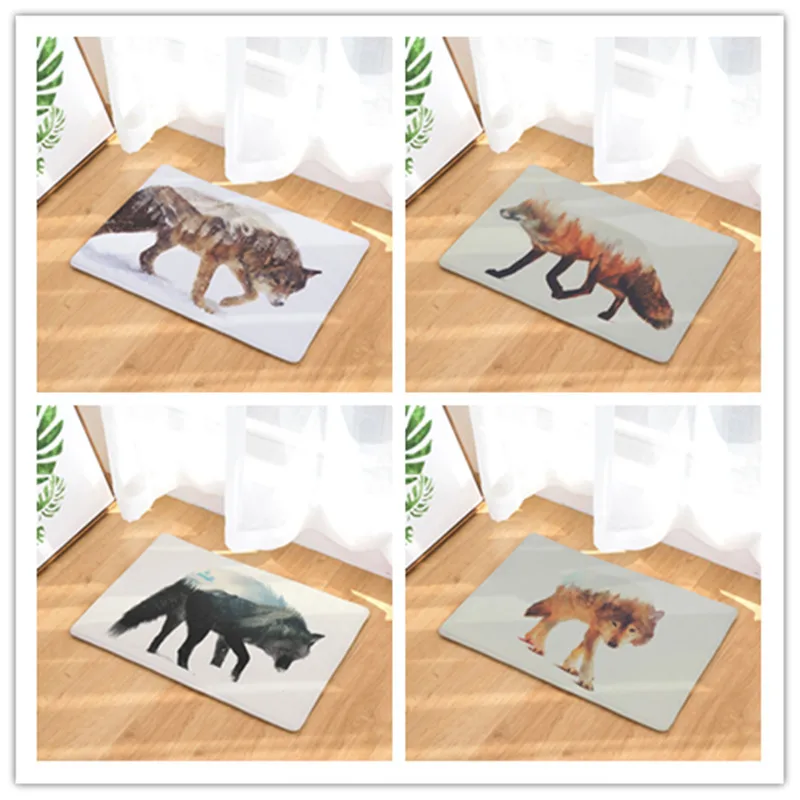 Waterproof Door Mat Cartoon Forest Bear Fox Kitchen Carpet Bedroom Rugs Decorative Stair Mats Home Decor Crafts
Waterproof Door Mat Cartoon Forest Bear Fox Kitchen Carpet Bedroom Rugs Decorative Stair Mats Home Decor Crafts