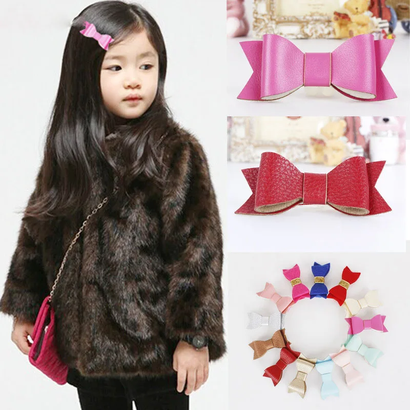 retail 2015 new Glitter Felt and Artificial Leather Bow Hair Clips girl Fashion Hair Accessory Bow Hair Grips
retail 2015 new Glitter Felt and Artificial Leather Bow Hair Clips girl Fashion Hair Accessory Bow Hair Grips