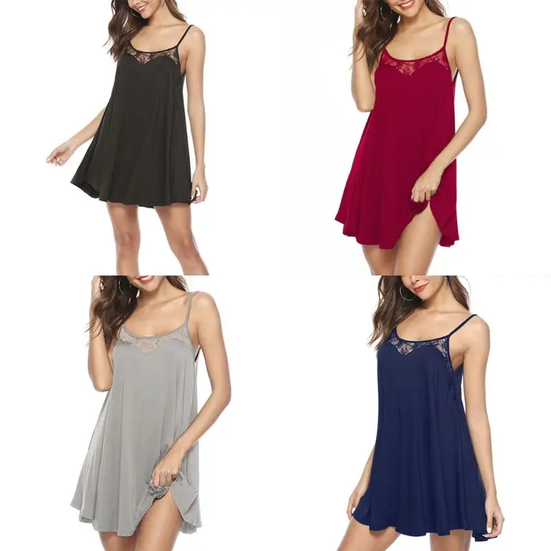 Women Adjusted Strap Lingerie Dress Floral Lace Splice Solid Color Pleated Backless Nightgown Camisole Slip Sleepwear S-XXL
Women Adjusted Strap Lingerie Dress Floral Lace Splice Solid Color Pleated Backless Nightgown Camisole Slip Sleepwear S-XXL
