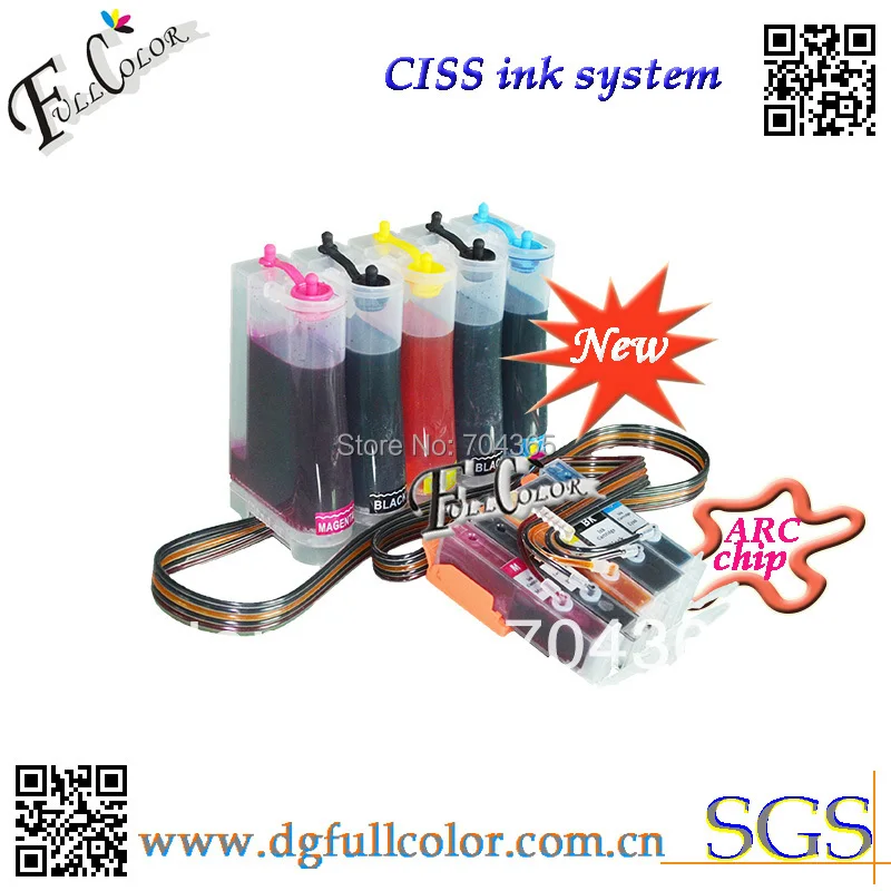 Free shipping continuous ink supply system PIXUS MG5430 PIXUS IP7230 printer ciss with ARC chip 5color set
Free shipping continuous ink supply system PIXUS MG5430 PIXUS IP7230 printer ciss with ARC chip 5color set