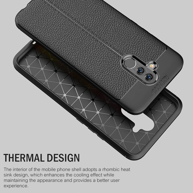 Lichi Pattern Case for Huawei Mate 20 10 Lite Nova 3i Soft Silicone Phone 4 Pro Y9 Y6 2018 Cover |