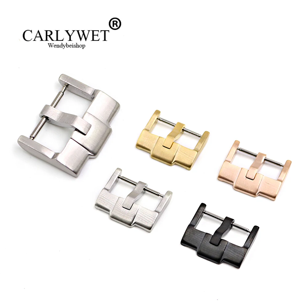 CARLYWET 18mm Hot Wholesale New Silver Brushed Gold Polished Stainless Steel High quality Pin Watch Buckle Clasp without logo
CARLYWET 18mm Hot Wholesale New Silver Brushed Gold Polished Stainless Steel High quality Pin Watch Buckle Clasp without logo