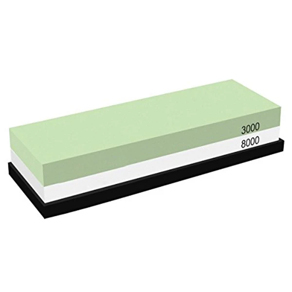 Hot sale Knife Sharpening Stone Waterstone 3000 8000 Grit, Silicon Non-slip Base for Kitchen knives, Hunting knives, Scissors,
Hot sale Knife Sharpening Stone Waterstone 3000 8000 Grit, Silicon Non-slip Base for Kitchen knives, Hunting knives, Scissors,