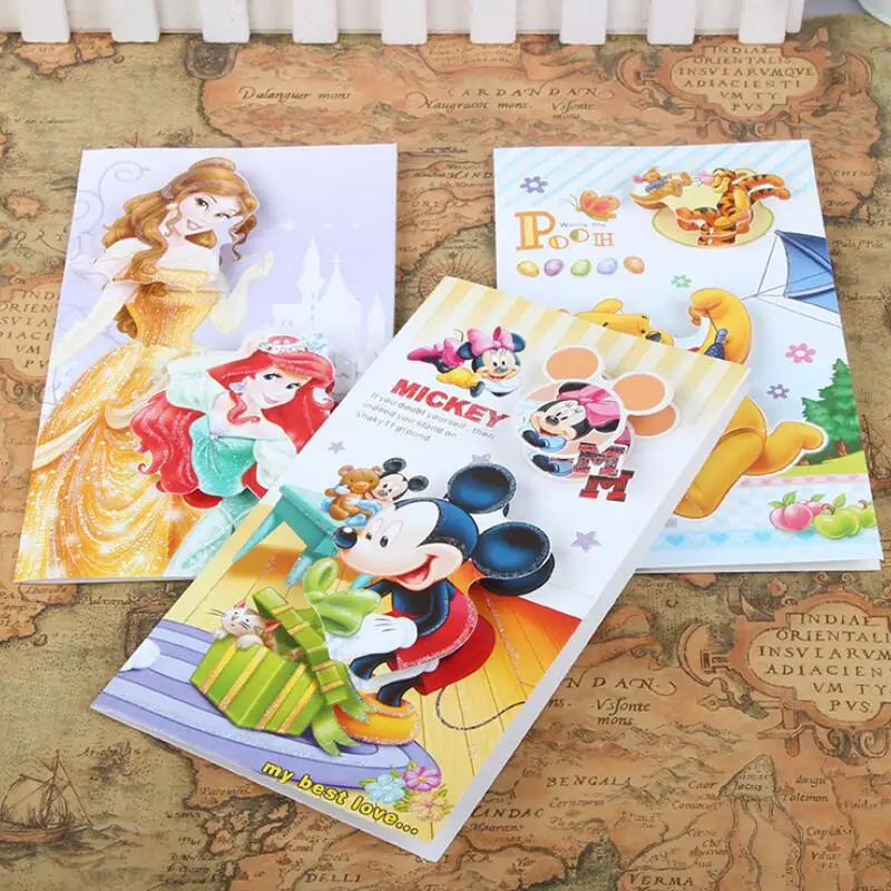 8 Pcs/lot Cute Cartoon Birthday Party Gift Card Kids Children Graduation Birthday Blessing Greeting Card Event Party Supplies
8 Pcs/lot Cute Cartoon Birthday Party Gift Card Kids Children Graduation Birthday Blessing Greeting Card Event Party Supplies