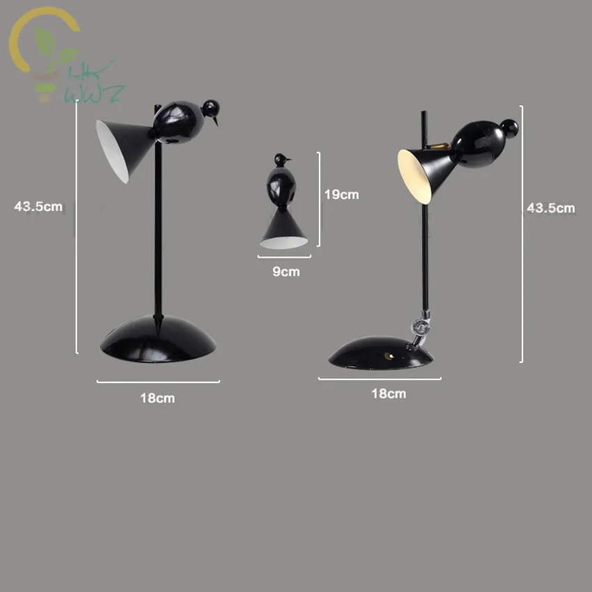Modern Creative Magpie Led Table Lamps Bird Table Lights for restaurant studio art clothing store Bird Lamp Dest Lamp for Home
Modern Creative Magpie Led Table Lamps Bird Table Lights for restaurant studio art clothing store Bird Lamp Dest Lamp for Home