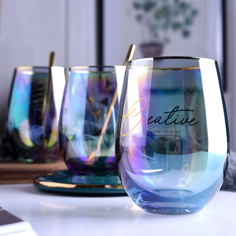 Europe Creative Glass Water Cup Coffee Cup Set Small Luxury Household Coffee Cup Teaware Home Decoration Accessories
Europe Creative Glass Water Cup Coffee Cup Set Small Luxury Household Coffee Cup Teaware Home Decoration Accessories