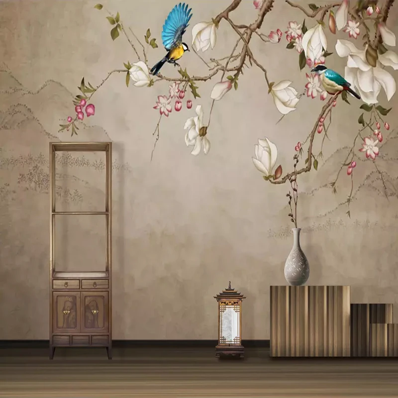 Custom Photo Wallpaper Mural Flower Bird Magnolia Living Room TV Background Wall Painting Papel De Parede Wall Papers Home Decor
Custom Photo Wallpaper Mural Flower Bird Magnolia Living Room TV Background Wall Painting Papel De Parede Wall Papers Home Decor