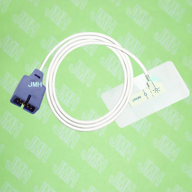 Compatible DB9 9pin Nellcor Pulse Oximeter monitor the Infant disposable SPO2 sensor(White Foam),5 pcs.
Compatible DB9 9pin Nellcor Pulse Oximeter monitor the Infant disposable SPO2 sensor(White Foam),5 pcs.
