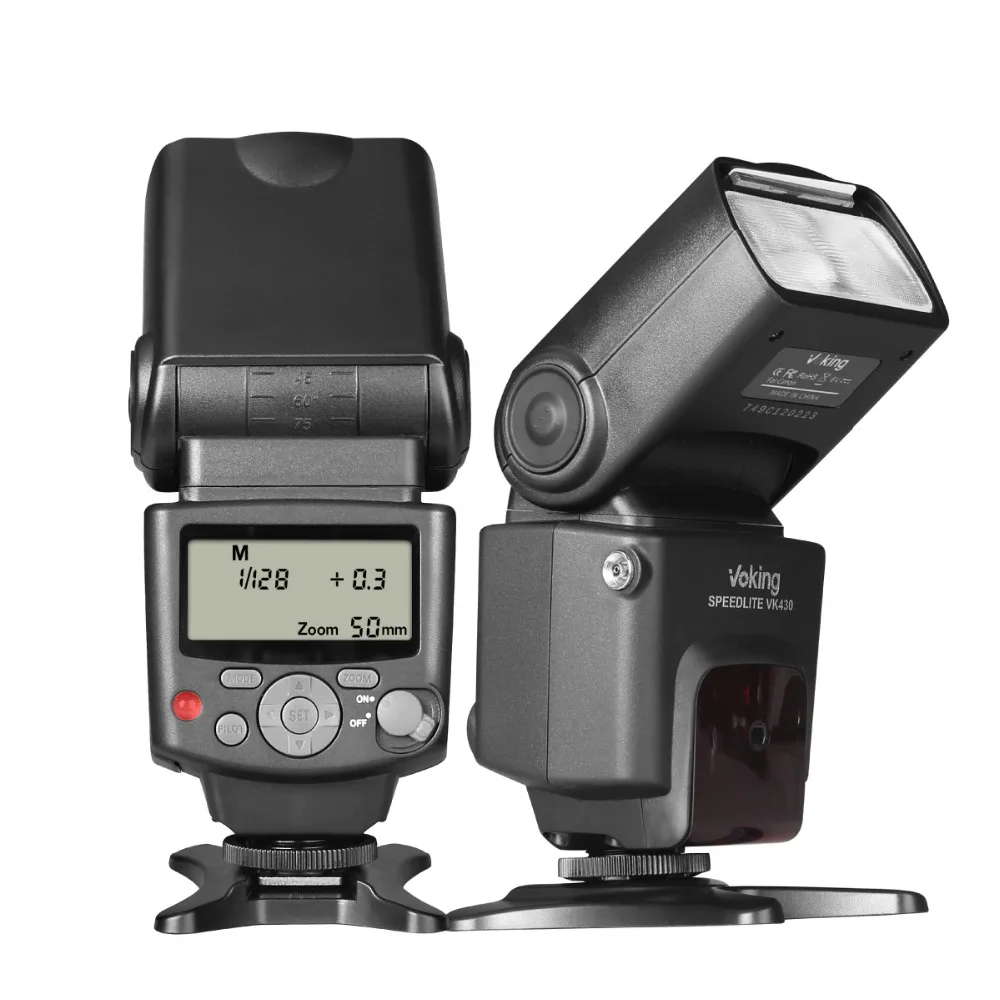 Voking VK430C TTL Speedlight Camera Flash for Canon 1300D 5D 5D3 6D 7D 70D 60D 550D 600D 650D 750D 800D 1100D 1500D DSLR Cameras
Voking VK430C TTL Speedlight Camera Flash for Canon 1300D 5D 5D3 6D 7D 70D 60D 550D 600D 650D 750D 800D 1100D 1500D DSLR Cameras