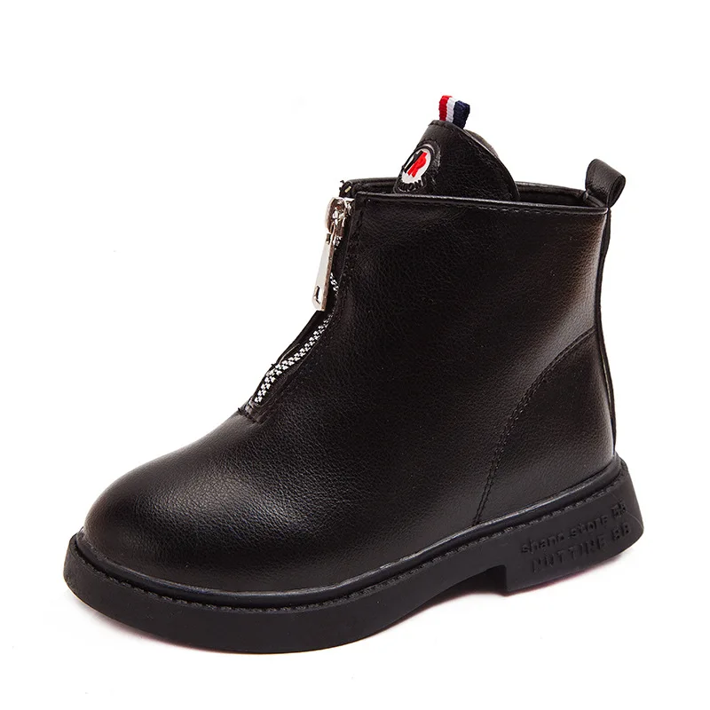 2019 autumn new children's shoes girls British boots children's front zip fashion single boots princess boots
2019 autumn new children's shoes girls British boots children's front zip fashion single boots princess boots