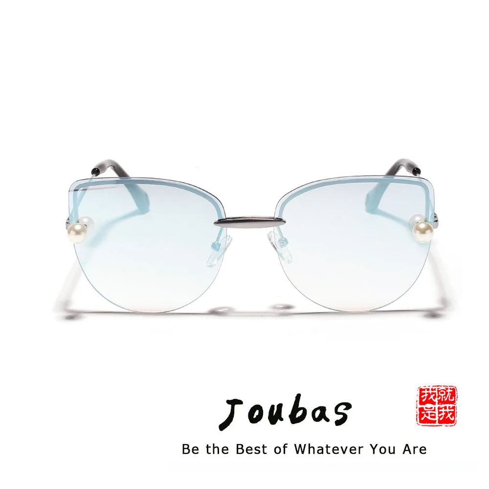 Joubas Cateye Rimless Sunglasses For Women 2019 Pearl Blue Half Frame Sun Glasses High Quality Luxury Brand Desinger Shades 110
Joubas Cateye Rimless Sunglasses For Women 2019 Pearl Blue Half Frame Sun Glasses High Quality Luxury Brand Desinger Shades 110