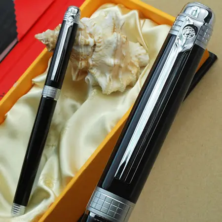 Picasso 909 Classic Black Silver or Gold Fountain Pen with 0.5mm Iridium Nib The Best Business Gift Pen Metal Ink Pen
Picasso 909 Classic Black Silver or Gold Fountain Pen with 0.5mm Iridium Nib The Best Business Gift Pen Metal Ink Pen