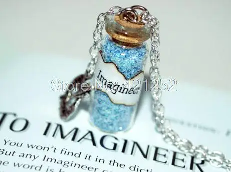12pcs IMAGINEER Magical glass Bottle Necklace with a Paint Palette Charm the First Imagineer Inspired necklace
12pcs IMAGINEER Magical glass Bottle Necklace with a Paint Palette Charm the First Imagineer Inspired necklace
