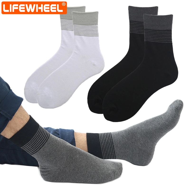 LifeWheel Men Business Casual Socks Cotton Breathable Athletic Mid Calf Dress Socks Four Seasons
LifeWheel Men Business Casual Socks Cotton Breathable Athletic Mid Calf Dress Socks Four Seasons