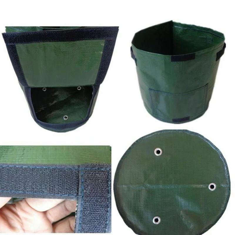Repeat Potato Grow Planter PE Cloth Planting Container Bag Vegetable gardening jardineria Thicken Garden Pot | Дом и сад