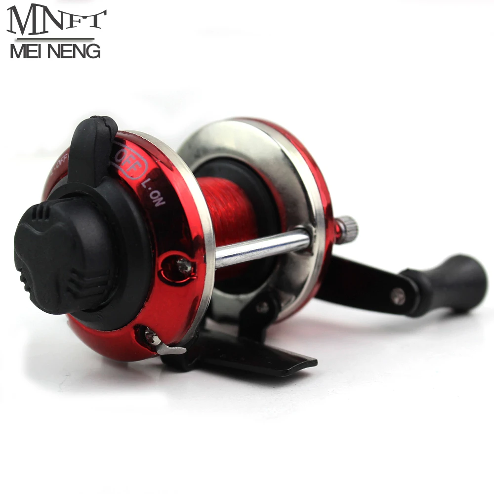 MNFT Bait Casting Mini Ice Fishing Reel Metal Round Water Wheel Rotation Winter Fishing Baitcast Coil Roller 3.6:1 With Line 50M
MNFT Bait Casting Mini Ice Fishing Reel Metal Round Water Wheel Rotation Winter Fishing Baitcast Coil Roller 3.6:1 With Line 50M